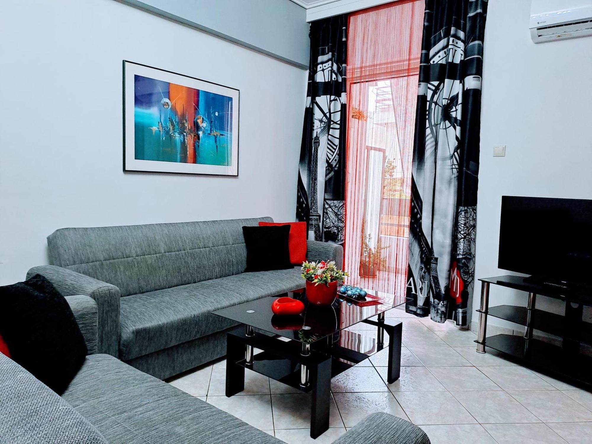 Bright Apartment In Nea Palatia • Oropos Exterior foto